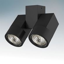 Накладной светильник поворотный  ILLUMO X2 черный 051037