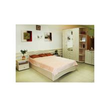 Кровать Оскар МДФ (Размер кровати: 160Х200, Цвет корпуса: Клен Липа)