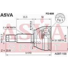 Шрус Внешний ASVA арт. FD809