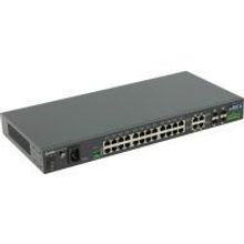 ZyXEL MGS3520-28 управляемый коммутатор , Metro Gigabit Ethernet, 28 разъемов RJ-45, 4 SFP-слота