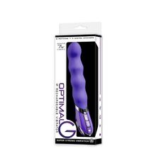 NMC Фиолетовый стимулятор G-точки OPTIMAL G 7.5INCH RECHARGEABLE VIBRATOR - 20,3 см. (фиолетовый)