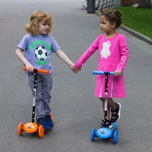 Самокат Small Rider 2 в 1 Scooter Flash  зеленый