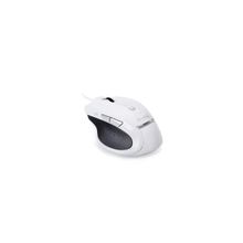 мышь Intro MU107G, оптическая, игровая, 1600dpi, USB, white, белая