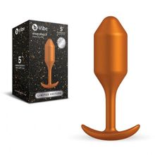 Пробка для ношения цветы бронзы B-vibe Snug Plug 2 - 11 см. (244861)