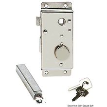 Osculati Door lock ch.br right int 30mm, 38.132.20DI-30