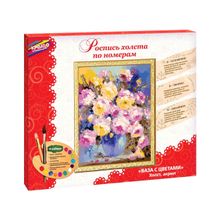 Креатто по номерам Ваза с цветами