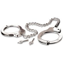 Pipedream Металлические оковы на ноги Metal Leg Cuffs (серебристый)