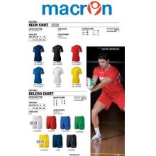 Форма волейбольная Macron Neon, мужская форма.