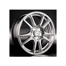 Колесные диски Racing Wheels H-411 6,5R15 4*98 ET35 d58,6 BK-IBL F P