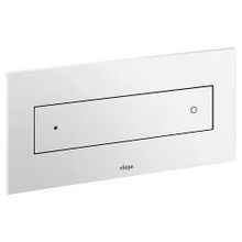 Клавиша смыва VIEGA Visign for Style 12, 596743, для системы инсталляции Eco Plus, белая