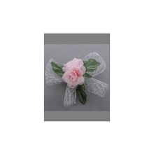Свадебная бутоньерка Орхидея розовая STA618
