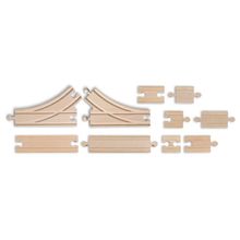 Eichhorn Набор для дополнения деревянного ж д полотна большой, 10 дет. 100001418