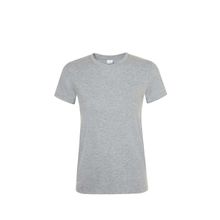 Футболка женская 150, серый меланж - XXL