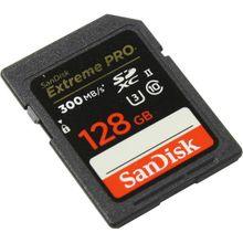 Карта памяти SD 128GB SanDisk Extreme PRO SDXC UHS-II 300MB s sdsdxpk