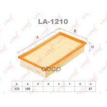 Фильтр Воздушный Mb E-Class (W210, E210) 96-03. LYNXauto арт. LA1210