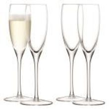 LSA International Набор из 4 бокалов-флейт для шампанского wine 150 мл арт. G1153-05-301