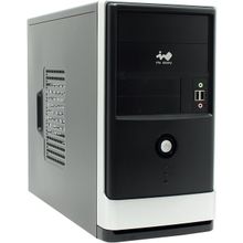 Корпус   Minitower INWIN EMR002   Black&Silver    MicroATX  450W  (24+4+6пин)   6101404 6053543