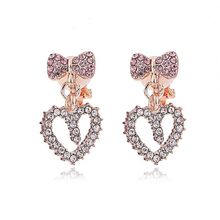 Клипсы "Сердце и бантик" (арт. 76276-89)