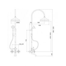 Душевая система Cezares Lord (LORD-CVD-03) золото