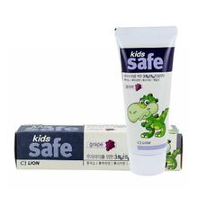 CJ Lion CJ Lion Детская зубная паста "Kids Safe" со вкусом винограда, от 3-х до 12 лет, 90 гр. 8806325-611493