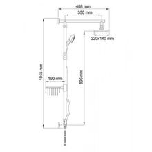 Душевая система Wasserkraft A016 хром