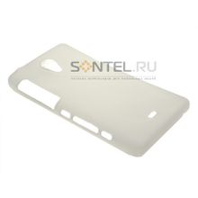 T Sony Xperia Силиконовый чехол белый в тех.уп.