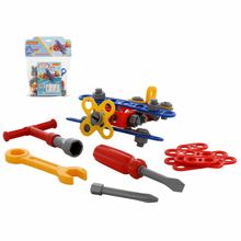 Конструктор Изобретатель - Самолёт №1 (57 элементов) (в пакете)