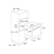 TEKA Духовой шкаф Teka HSB 610 WH