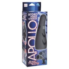 California Exotic Novelties Серый мастурбатор с вибрацией APOLLO HYDRO POWER STROKER (серый)