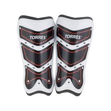 Щитки футбольные Torres Training арт. FS1505L-RD р.L