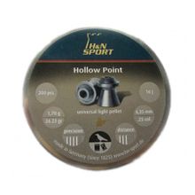 Пули пневматические H&N Hollow Point 6,35 мм 26,23 гран (200 шт.)