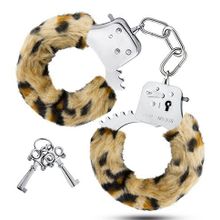 Леопардовые игровые наручники Cuffs леопард