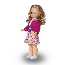 Весна Лиза в вязаной кофте со звуком 42 см