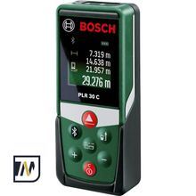 Лазерный  дальномер Bosch PLR 30 С   с Bluetooth