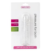 Прозрачная насадка на пенис Realistic Penis Extension - 13 см. (84029)
