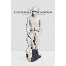 Скульптура охотника (120 см)