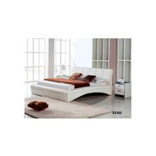 Кожаная кровать K1502 Селена (Размер кровати: 160Х200, Ортопедическое основание: включено в стоимость)
