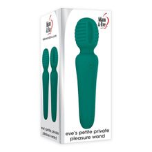 Adam & Eve Зеленый мини-wand Eve s Petite Private Pleasure Wand - 14,8 см. (зеленый)