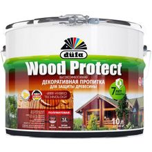 Dufa Wood Protect 10 л белая