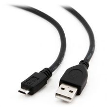 Кабель USB 2.0 Am=>micro B - 3 м, черный, Exegate (EX205299RUS)