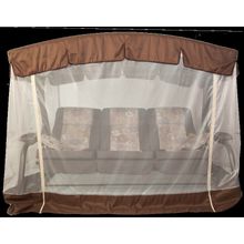 Садовые качели ПАЛЕРМО ПРЕМИУМ (коричневые)