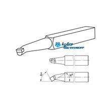 Резец расточной ВК8 25х25х200мм для сквозных отверстий (Гомель) 2140-0009, "Гомельский завод СиТО"