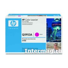 Картридж пурпурный Hewlett-Packard для LJ 4700  4345 mfp (Q5953A)