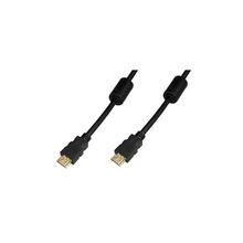 HDMI-HDMI кабель с ферритовым кольцом, позолоченные разъемы и контакты 3м