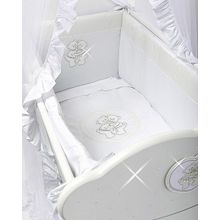 Feretti Baby Beddings Culla Gemelli белая