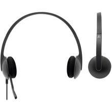 Logitech USB Headset H340  (наушники  с  микрофоном,USB)  981-000475 508