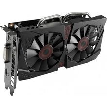 Видеокарта 2048МБ, ASUS STRIX-GTX750TI-OC-2GD5, GTX750Ti, DVI, HDMI, DP, GDDR5, 128-бит, Retail