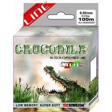 Siweida Леска SWD Crocodile 100м 0,16 (2,80кг) прозрачная