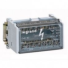 Модульный распределительный блок - 2П - 125 A - 15 подключений |  код. 004882 |  Legrand