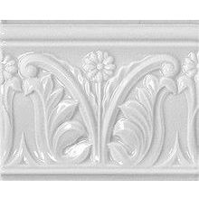 Vallelunga Rialto White Listello Floreale 12x15 см